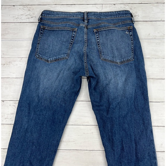 Rag & Bone Women’s Size 29 Dre Low-Rise Slim Boyfriend Denim Jeans - Picture 5 of 13